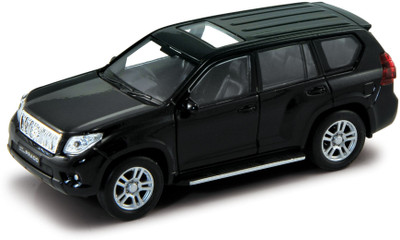 

Welly 4.75" Die Cast Pull Back Toyota Land Cruiser Prado (Left Hand Driver)(Black)