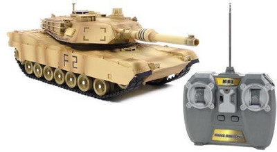 

World Tech Toys U.S. Armed Forces M1A2 Abrams 1:24 Electric RTR RC Tank(Multicolor131)
