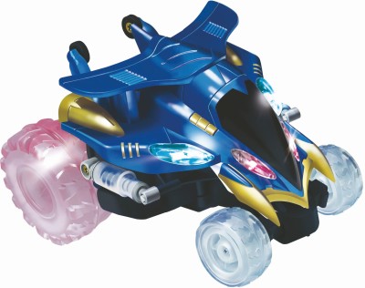 

Mitashi Dash Rechargeable R/C Nutter Spinner Car-Blue(Blue)