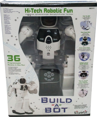 

Silverlit Robot Series Build-A-Bot Remote Control Toy(Army Color)