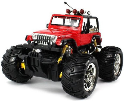 

Velocity Toys Jeep Wrangler Electric Rc Truck 116 Scale Big Size(Black)