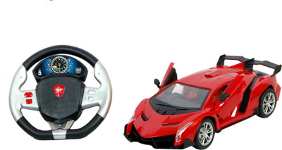 

trounce Lamborghini Veneno with Gravity sensor Steering Wheel (R/C 1:16)(Multicolor)