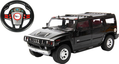 

Toyhouse 1:16 Hummer SUV w Gravity Sensor Steering Rechargeable RC CarB(Black)