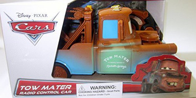 

Disney Pixar Cars Tow Mater Radio Control Car(Brown)