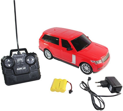 

Model Car Rechargeable Range Rover Remote Control Car With Headlights Scale 1:24(Red, Black), Black;red