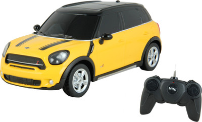

Toy House Officially Licensed 1:24 Mini Countryman RC Scale Model Car, Yellow(Yellow)