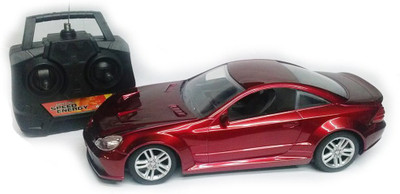 

ToysBuggy 1:18 Remote Control Rechargeable Mercedes Car(Maroon)