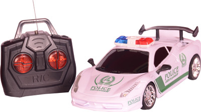 

AM Enterprises Rechargeable Remote Control Police Car(Multicolor)