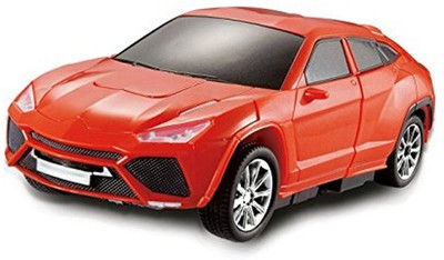 

Turboz Remote Controlled Transforming Robot Changing Car City(Red)