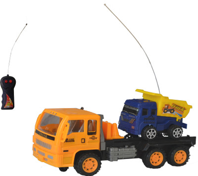 

Taaza Garam Imported High Quality RC Construction Remote Control Truck - Gift Toy(Yellow)