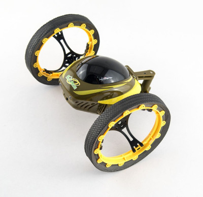 GoMerryKids Remote Control Bounce Jump Stunt Car With Flexible Wheels(Multicolor)