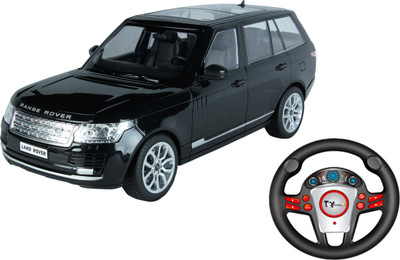 

Toy House Officially Licensed 1:16 Range Rover Rechargeable car with Gravity sensor steering Remote, Black(Black)