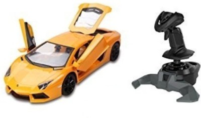 

Toyshine Licensed MZ Lamborghini with Joystick Remote(Yellow, Orange)