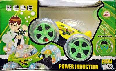 

Ruppiee Shoppiee Ben 10 Power Induction Car(Green)