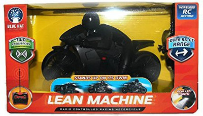 

Lean Machine Blue Hat Radio Controlled Racing Motorcycle Wireless Rc(Black)