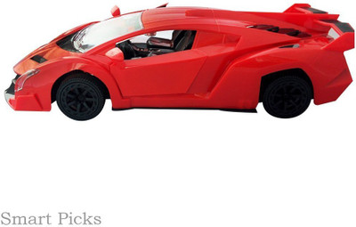 Reyhawk Rechargeable Remote Control Open Door With Led Lights Lamborghini Model Car Scale 1:18(Red) available at flipkart for Rs.890