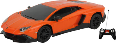 

Toyhouse 1:24 Lamborghini Aventador Lp720-4 Rechargeable Rc Caro(Orange)