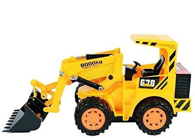 

Swarish Model :8026E Deluxe Wireless JCB Truck For Kids(Yellow)