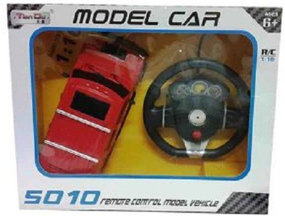 

Taaza Garam Zone Red Hummer Steering Wheel Car(Red)