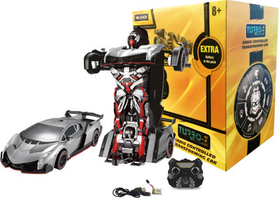 

TurboZ R/C CHANGING ROBOT- CITY CAR- TT667A(Multicolor)