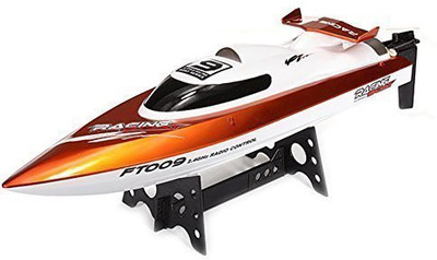 

The Flyer's Bay FT009 2.4 G 4 Channel Wireless Remote Control RC Racing Boat(Multicolor)