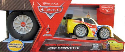 

Mattel Cars R/C Mini Rides Jeff Gorvette Vehicle(Yellow)