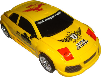 Srper Chariot Distortion Transformation Toy Tank Car With Music & Light(Yellow) Srper Chariot Distortion Transformation Toy Tank Car With Music & Light(Yellow)