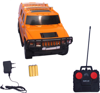 

volik Hummer H2 Remote Controlled Rechargeable Car 1:16 Model(Yellow)