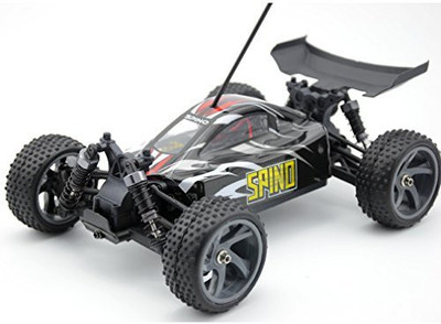 

Granvela Rc Car Himoto 118 Rc Scale Rtr 4Wd Electric Power Buggy(Black)