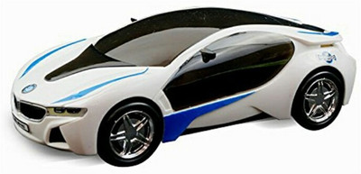 

La Shades 3D Lightning Rechargeable RC Car(White)