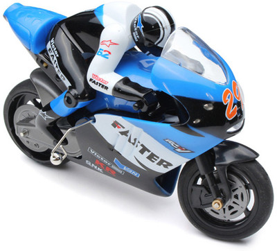 

Adraxx 1:10 Scale Dashing And Robust RC Motorcyle With Accelerator and Undercarriage(Blue)