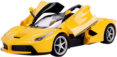 

Flipzon R-C Yellow Ferrari Remote Controlled Rechargeable Full Function Car(Yellow)
