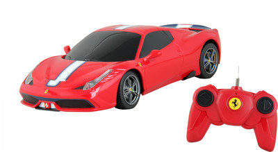 

Toy House Officially Licensed 1:24 Ferrari 458 Speciale A RC Scale Model Car, Red(Red)