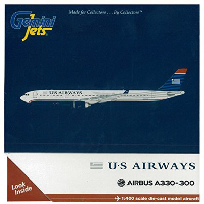 

GeminiJets US Airways A330-300 Diecast Aircraft(Multicolor71)