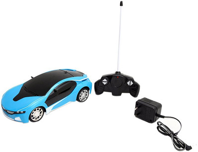 

Fantasy India Remote Control Rechargeable Toy Car with 3D Led light(Blue)