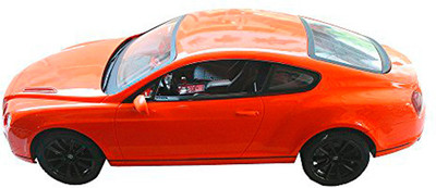 

Adraxx Licensed Bentley Sports Car Toy With Steering Wheel Remote(Orange)