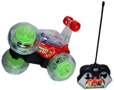 

Flying Toyszer Multi-Function Remote Control Angry Bird Aerobatic car(Red)