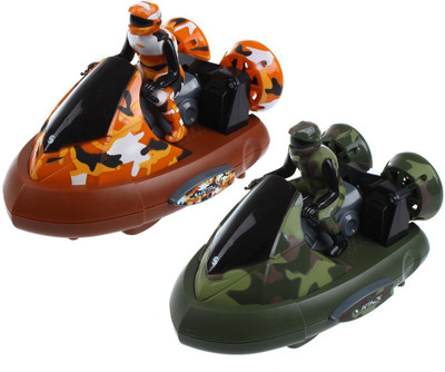 

Jilani Remote Bumper Car Fancy Stunt RC Vehicle 27/40 MHz 4CH(Orange/Green)
