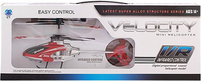 

Shree Velocity HELICOPTER Red 004 Remot Control Toy(Red)