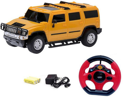 

Variety Gift Centre Hummer Style Racing Rechargeable Car With Radio Control Steering(Multicolor)