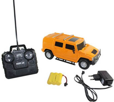 

kts Remote control Rechargeable Hummer Car (Yellow)(Multicolor)