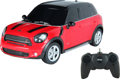 

Toy House Officially Licensed 1:24 Mini Countryman RC Scale Model Car, Red(Red)