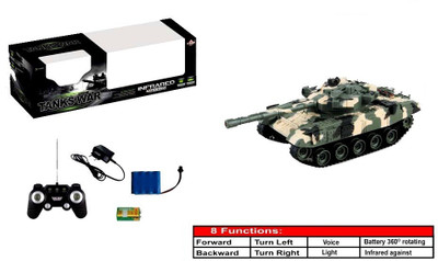 

Sunflower Products Interactive Infrared Battle Tank(Multicolor)