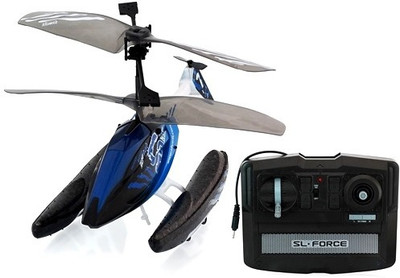 

Silverlit Hydrocopter((3 CH + Gyro)-Takes off from land & water & also lands on both(Blue(Multicolor))