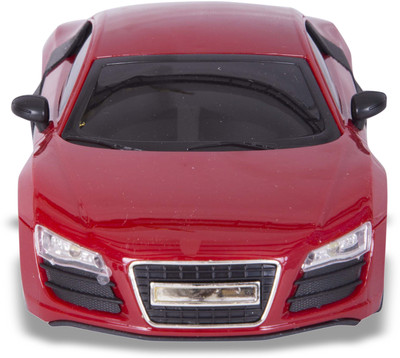 

Building Mart 1:18 RC Audi - Rechargeable 4CH Speed Sports Car(Red)