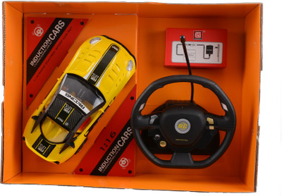 

FAB 5 Induction Car 8818-73(Yellow, Black), Black;yellow