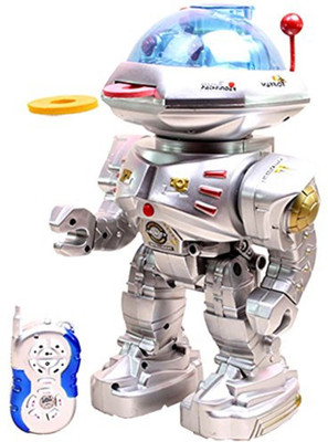 

AM Enterprises Remote Control IQ Intelligent Robot(Silver)
