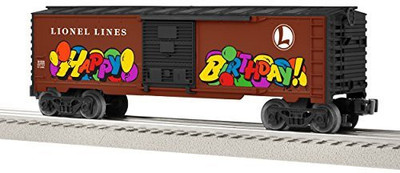 

Lionel Personalized Birthday Message Boxcar(Multicolor)