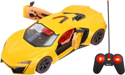

Webby 1:10 High Speed Super Car with Opening Doors(Yellow)