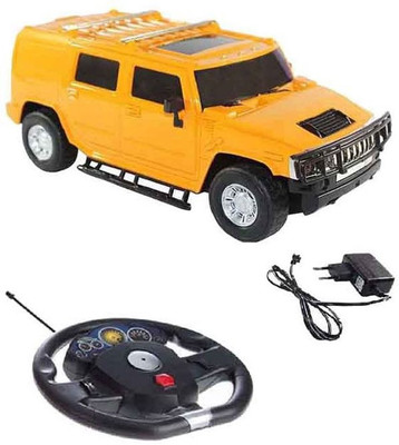 

AR Enterprises Yellow Rechargeable Remote Control Hummer Car(Yellow)